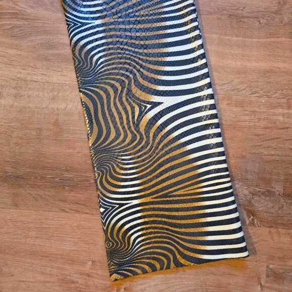🔥 Viral & Rare Joseph Ribkoff Metallic Zebra Print Pants – Size 6 (US) 🔥 - Picture 8 of 8